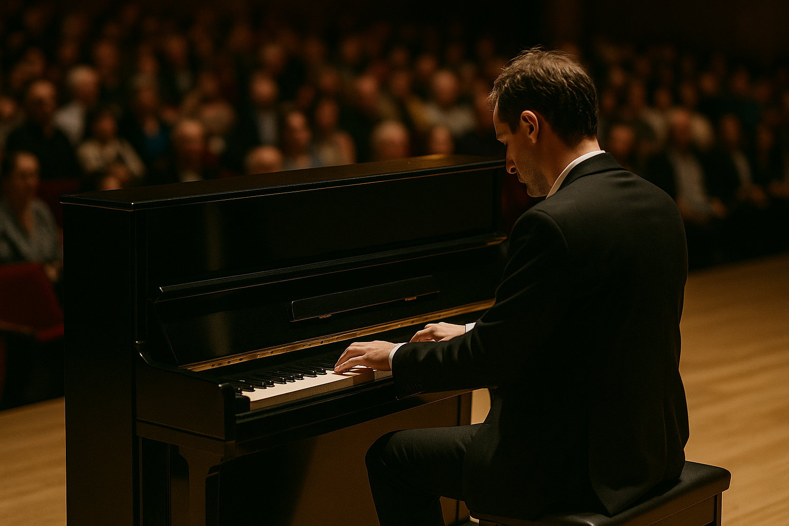 Piano performance seating